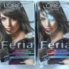 Beauty Essentials L'Oreal Paris | L'Oreal Paris Feria Midnight Bold Multi-Faceted Permanent Hair Dye, One-Step Hair Color Kit For Dark Hair, No Bleach Required, Violet Eclipse