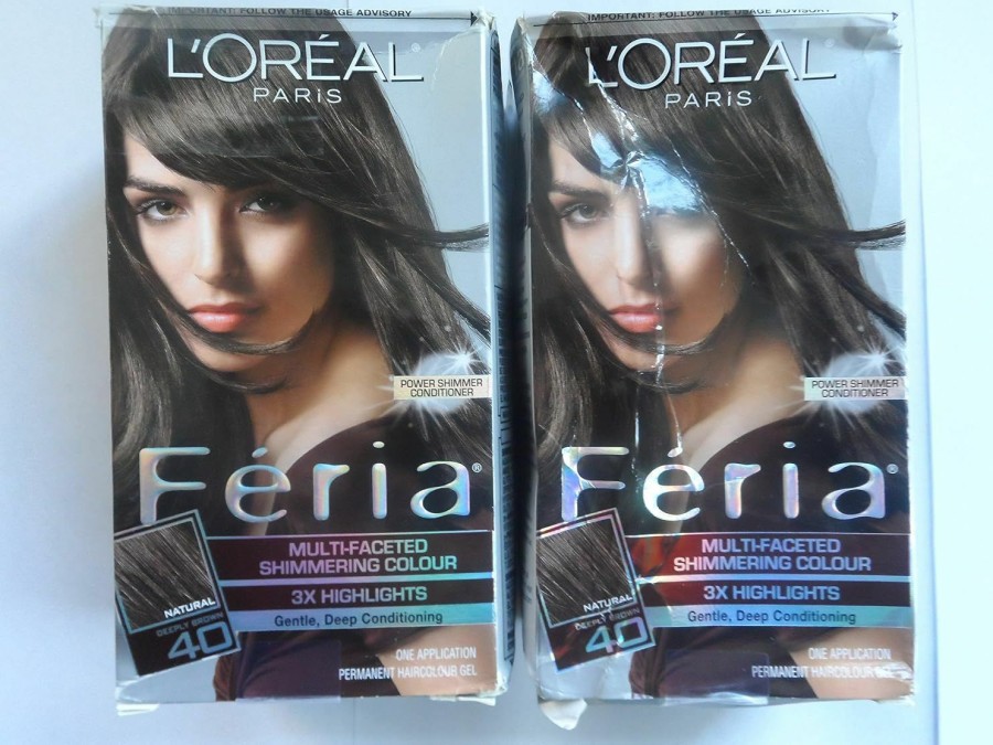 Hair Color L'Oreal Paris | L'Oreal Paris Feria Multi-Faceted Shimmering Permanent Hair Color, C74 Intense Copper, Hair Dye Kit, Pack Of 2