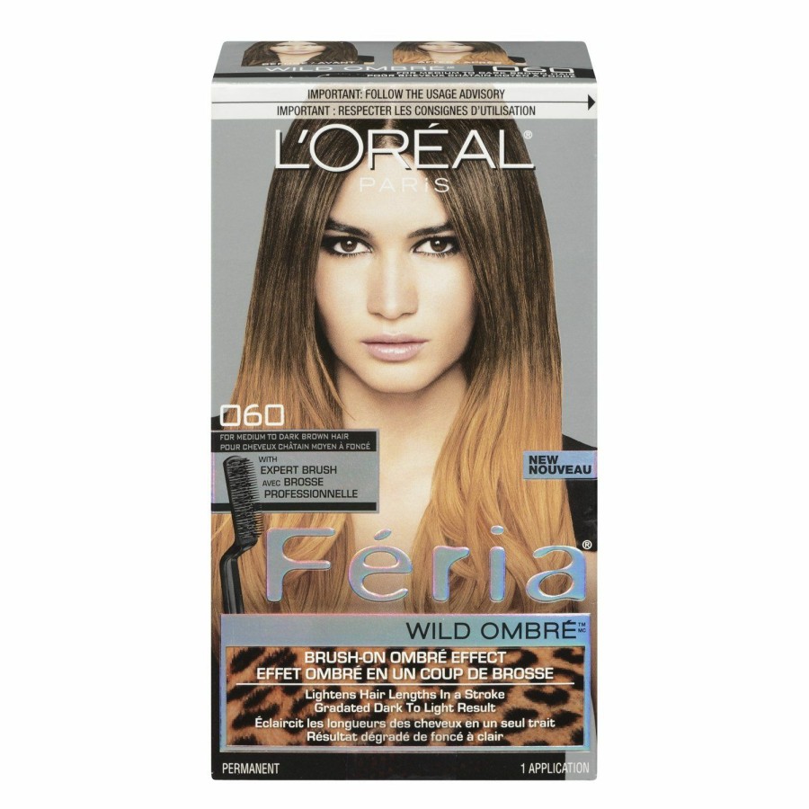 Hair Color L'Oreal Paris | L'Oreal Paris Feria Multi-Faceted Shimmering Permanent Hair Color, C74 Intense Copper, Hair Dye Kit, Pack Of 2