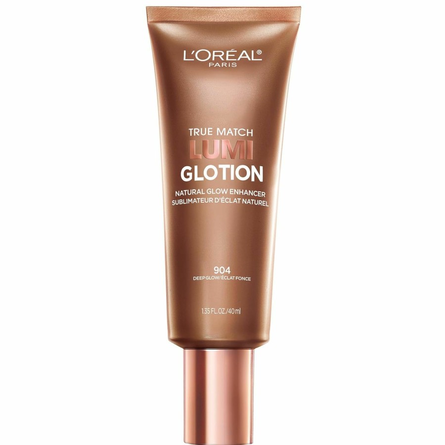 Featured Deals L'Oreal Paris | L'Oreal Paris Makeup True Match Lumi Glotion, Natural Glow Enhancer, Illuminator Highlighter Skin Tint, For An All Day Radiant Glow, Medium, 1.35 Ounces