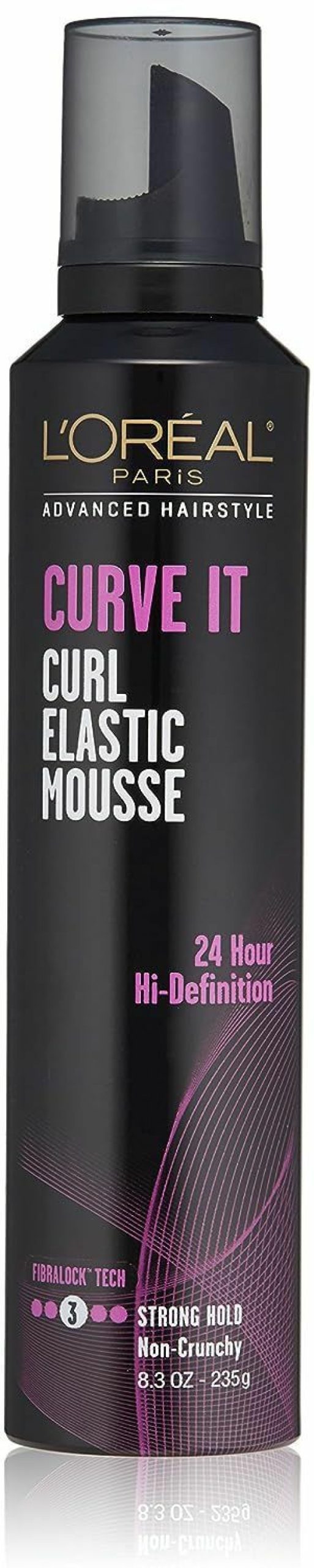 Best Sellers L'Oreal Paris | L'Oreal Paris Advanced Hairstyle Curve It Curl Elastic Mousse, 8.3 Oz. (Packaging May Vary)