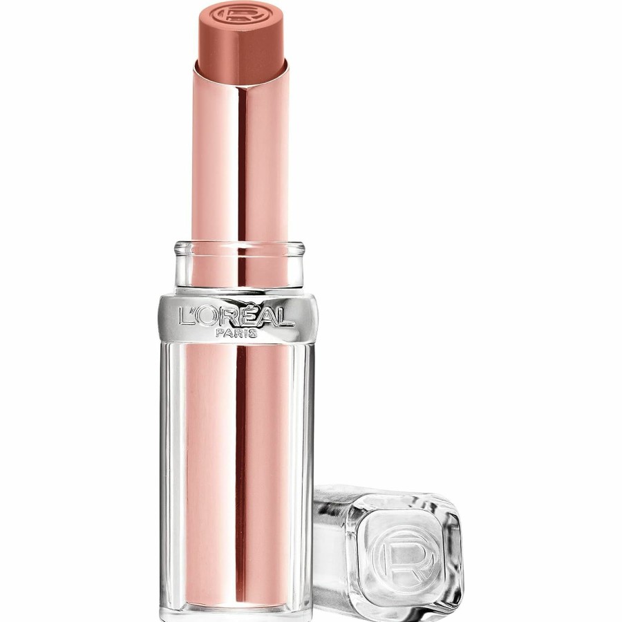 Makeup L'Oreal Paris | L'Oreal Paris Glow Paradise Hydrating Balm-In-Lipstick With Pomegranate Extract, Peach Charm, 0.1 Oz