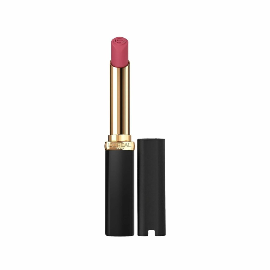 New Arrivals L'Oreal Paris | L'Oreal Paris Colour Riche Intense Volume Matte Lipstick, Lip Makeup Infused With Hyaluronic Acid For Up To 16Hr Wear, Le Berry Brilliant, 0.06 Oz