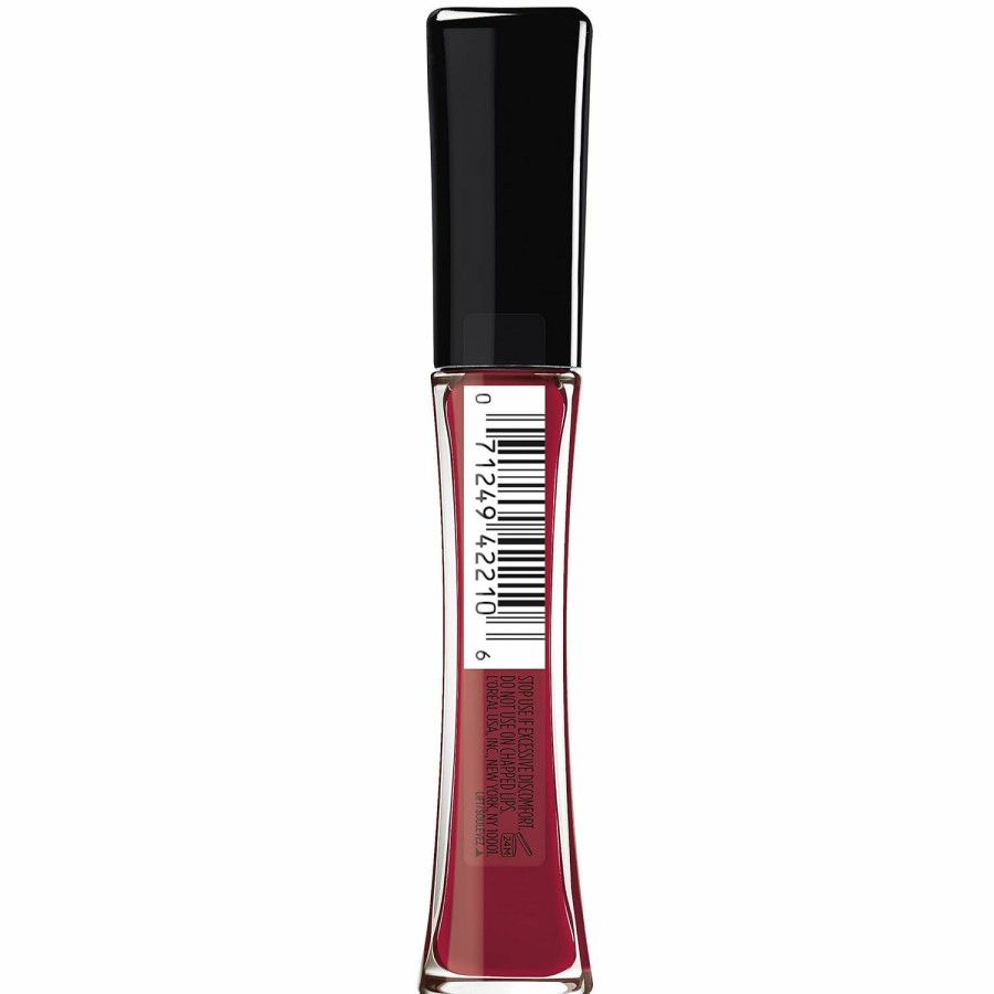 Makeup L'Oreal Paris | L'Oreal Paris Infallible Pro Gloss Plump Lip Gloss With Hyaluronic Acid, Long Lasting Plumping Shine, Lips Look Instantly Fuller And More Plump, Mauve Glow , 0.21 Fl. Oz.