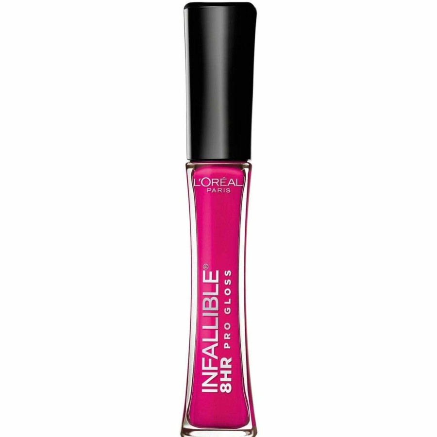 Makeup L'Oreal Paris | L'Oreal Paris Makeup Infallible 8 Hour Hydrating Lip Gloss, Petal, 0.21 Fl Oz