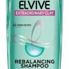 Best Sellers L'Oreal Paris | L'Oreal Paris Elvive Extraordinary Clay Rebalancing Shampoo, 12.6 Fl; Oz; (Packaging May Vary)