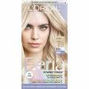 Hair Color L'Oreal Paris | L'Oreal Paris Feria Long-Lasting Anti Brass Power Hair Toner, Ammonia Free Demi Permanent Hair Color, Pearl Blonde Hair Toner, 1 Application