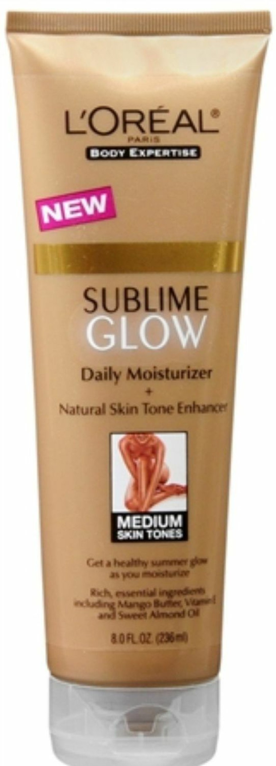 Skincare L'Oreal Paris | L'Oreal Paris Sublime Bronze Glow Daily Moisturizer And Natural Skin Tone Enhancer, Medium Skin Tones, 8 Fl. Oz