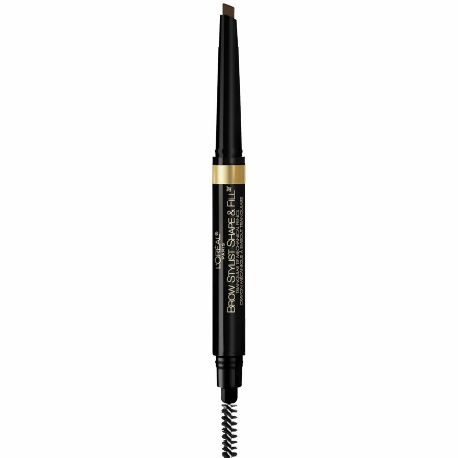 Makeup L'Oreal Paris | L'Oreal Paris Brow Stylist Shape & Fill Mechanical Eye Brow Makeup Pencil, Light Brunette, 0.008 Oz.