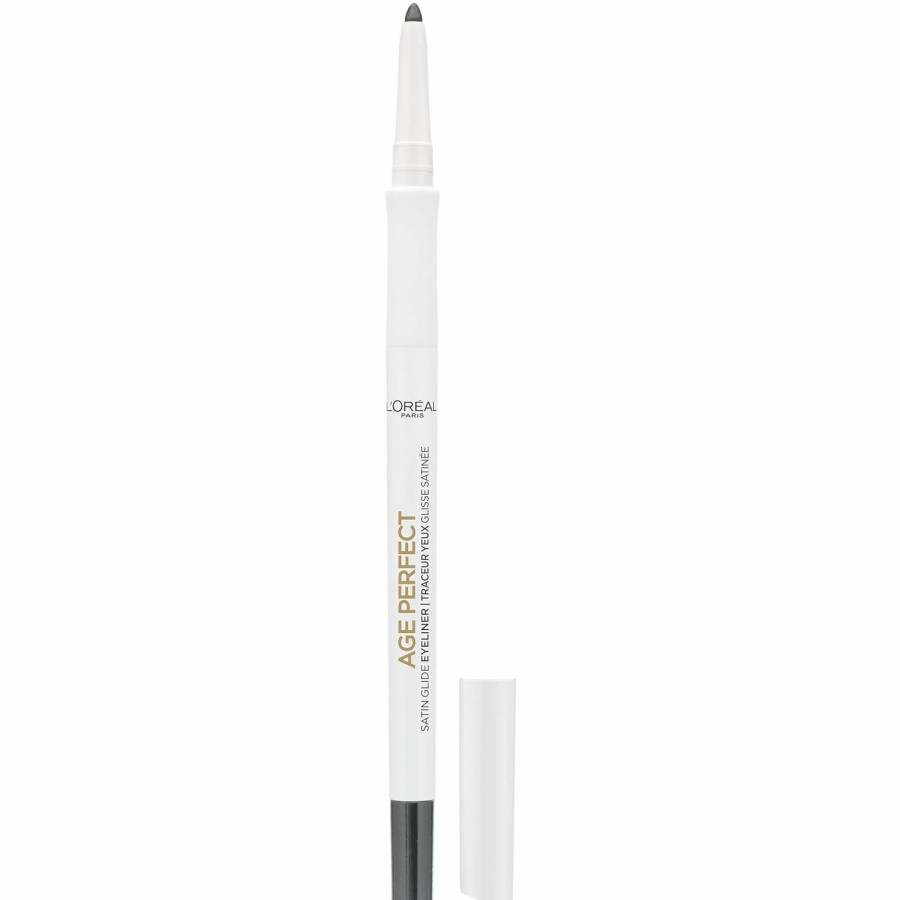 Makeup L'Oreal Paris | L'Oreal Paris Age Perfect Satin Glide Eyeliner With Mineral Pigments, Brown