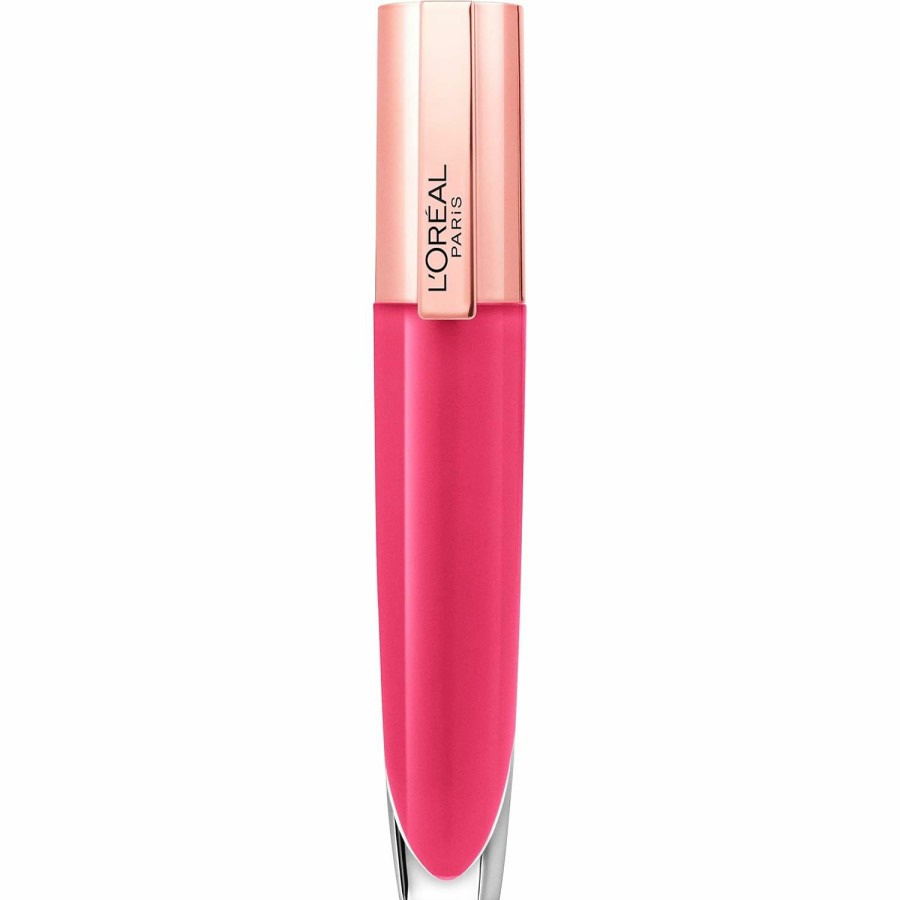 Makeup L'Oreal Paris | L'Oreal Paris Glow Paradise Hydrating Tinted Lip Balm-In-Gloss With Pomegranate Extract & Hyaluronic Acid, Ultra-Gentle, Non-Sticky Formula, Angelic Daydream, 0.23 Fl Oz