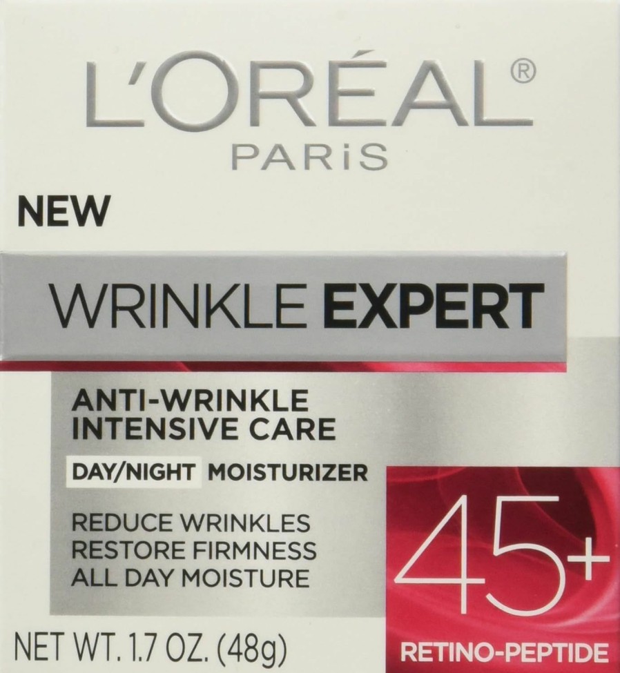 Beauty Essentials L'Oreal Paris | L'Oreal Paris Wrinkle Expert 35+ Anti-Aging Face Moisturizer With Collagen 1.7 Oz