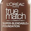 Beauty Essentials L'Oreal Paris | L'Oreal Paris Makeup True Match Super-Blendable Liquid Foundation, Deep Warm W9.5, 1 Fl Oz,1 Count