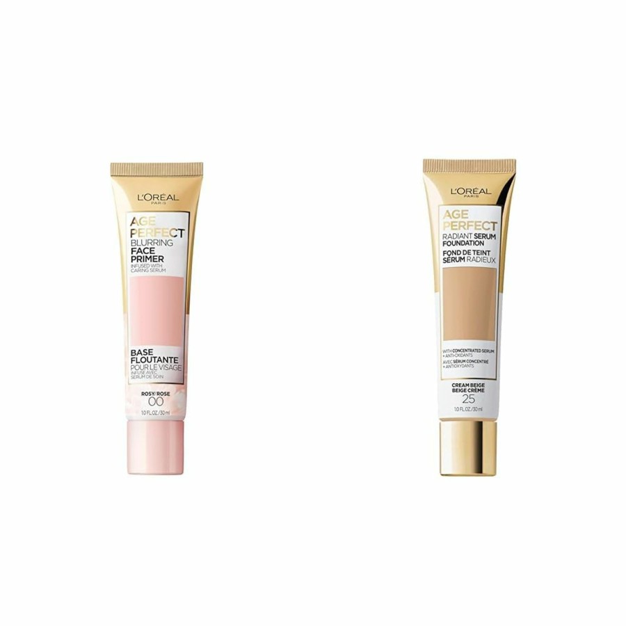 Makeup L'Oreal Paris | L'Oreal Paris Age Perfect Face Blurring Primer Infused With Caring Serum Smoothes Liners And Pores