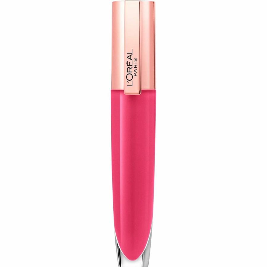 Makeup L'Oreal Paris | L'Oreal Paris Glow Paradise Hydrating Tinted Lip Balm-In-Gloss With Pomegranate Extract & Hyaluronic Acid, Ultra-Gentle, Non-Sticky Formula, Rosy Utopia, 0.23 Fl Oz