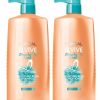 Hair Care L'Oreal Paris | L'Oreal Paris Elvive Dream Lengths Curls Shampoo And Conditioner 2Pk, Paraben-Free With Hyaluronic Acid And Castor Oil. Best For Wavy Hair To Curly Hair, 1 Kit