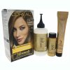 Beauty Essentials L'Oreal Paris | L'Oreal Paris Excellence Creme Permanent Hair Color, 5Ab Mocha Ash Brown, 100 Percent Gray Coverage Hair Dye, Pack Of 3