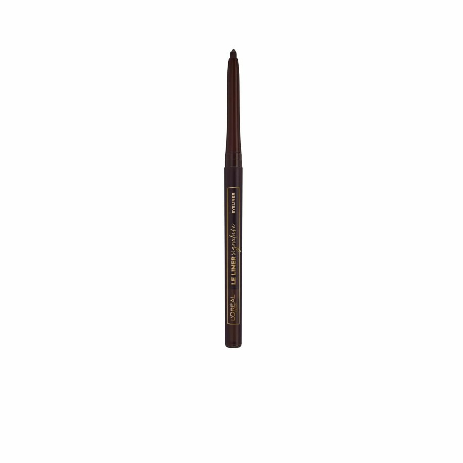 Beauty Essentials L'Oreal Paris | L'Oreal Paris Makeup Le Liner Signature Mechanical Eyeliner, Easy-Glide, Smudge Resistant, Bold Color, Long Lasting, Waterproof Eyeliner, Taupe Grey Tweed, 0.011 Oz., 1 Count