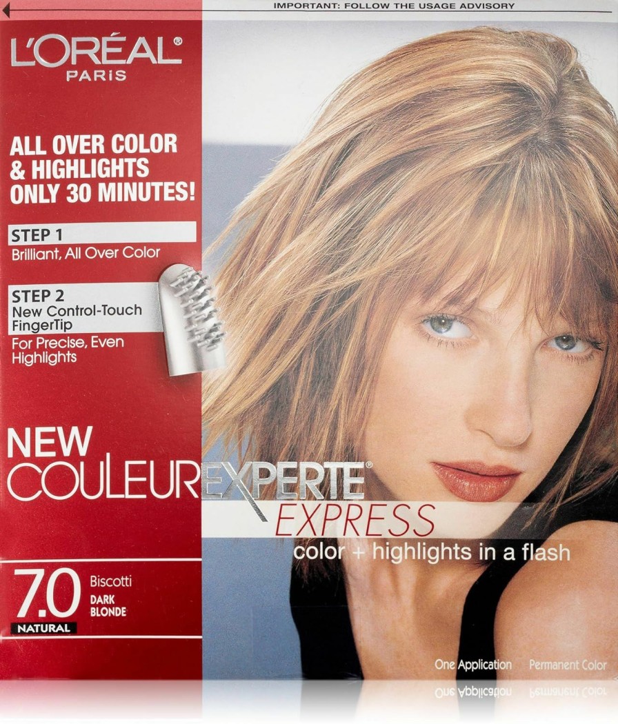 Hair Color L'Oreal Paris | L'Oreal Paris Couleur Experte 2-Step Home Hair Color And Highlights Kit, Toasted Coconut