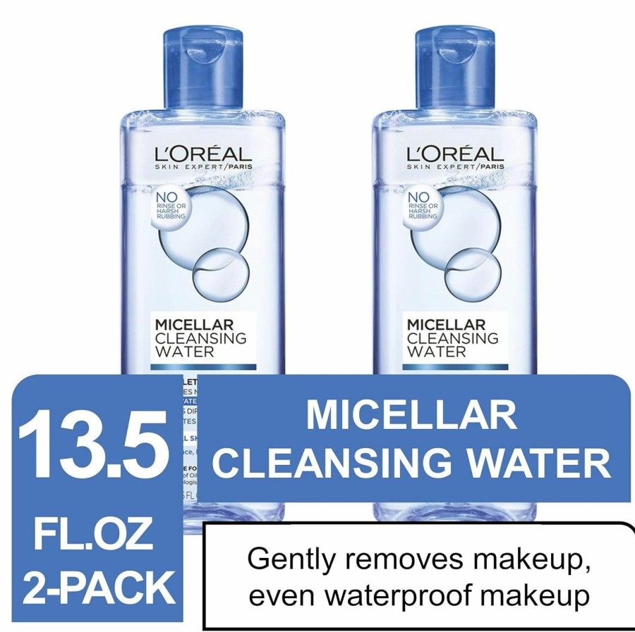 Skincare L'Oreal Paris | L'Oreal Paris Micellar Cleansing Water Complete Cleanser, 2 Count