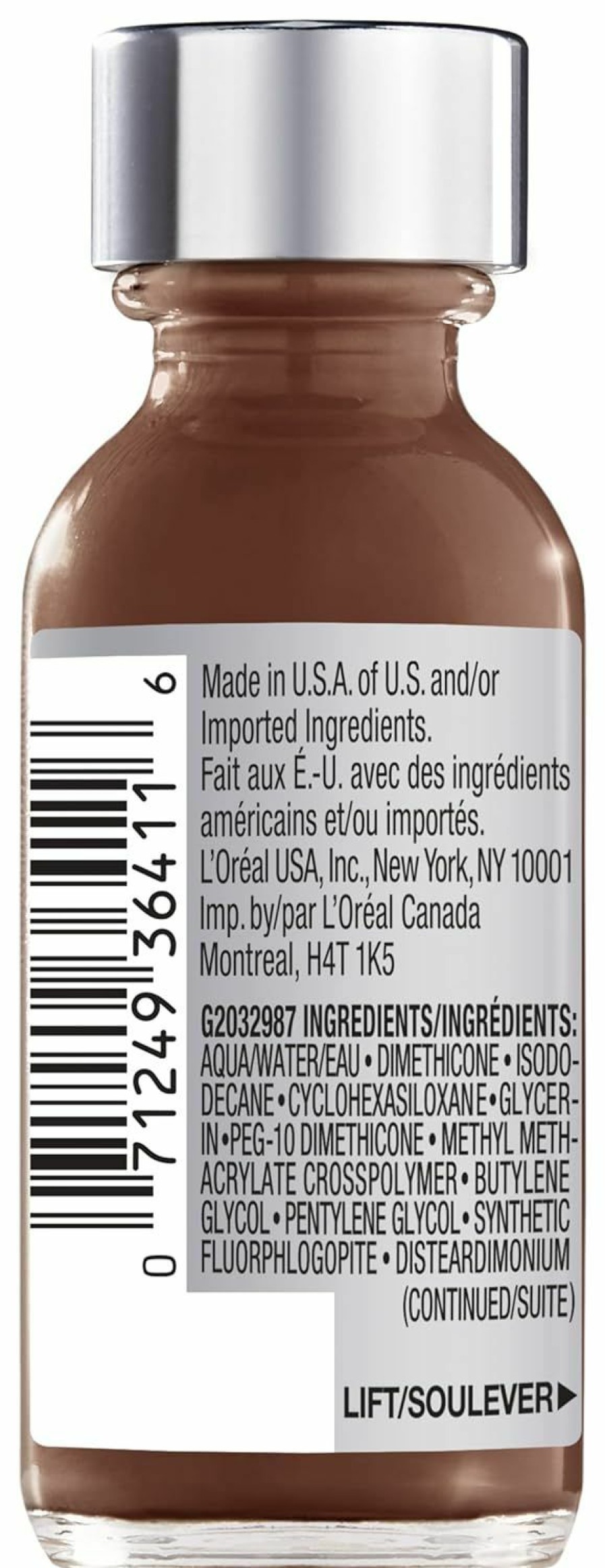 Beauty Essentials L'Oreal Paris | L'Oreal Paris Makeup True Match Super-Blendable Liquid Foundation, Dark Chocolate C12, 1 Fl Oz,1 Count