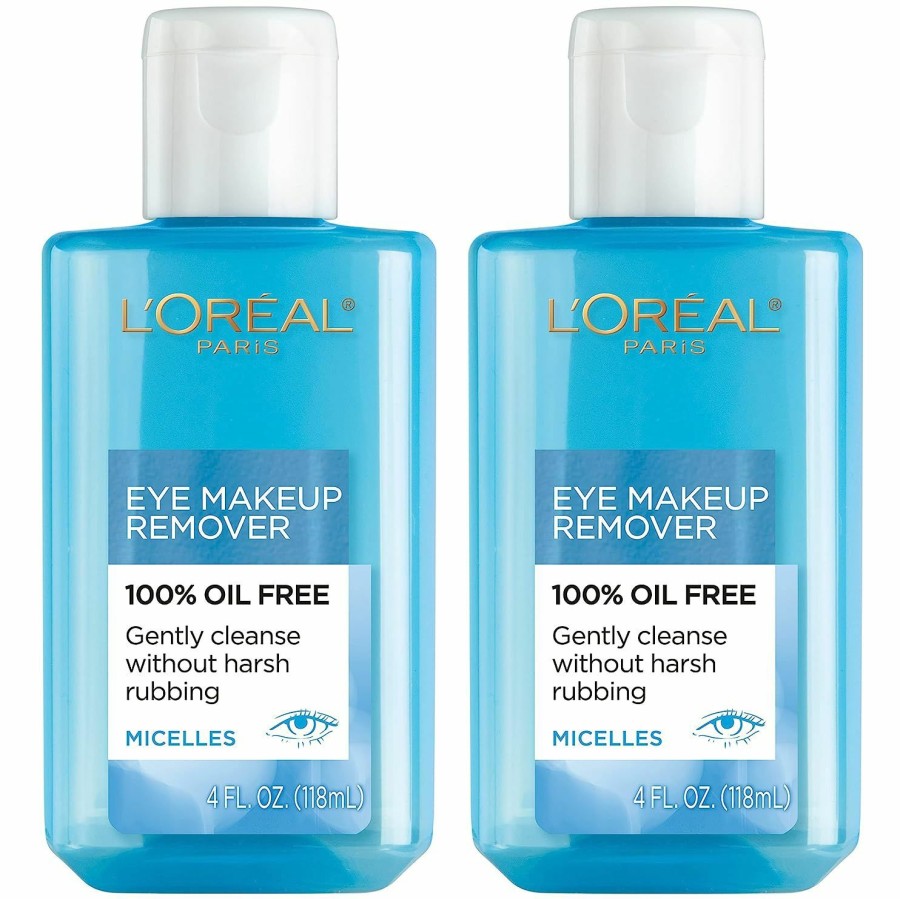 Skincare L'Oreal Paris | L'Oreal Paris Clean Artiste Oil Free Eye Makeup Remover, 2 Count