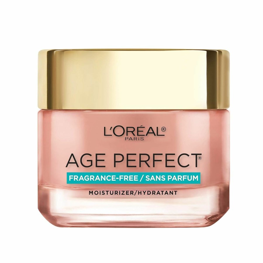 Beauty Essentials L'Oreal Paris | L'Oreal Paris Skincare Age Perfect Rosy Tone Fragrance-Free Face Moisturizer For Visibly Younger Looking Skin, Anti-Aging Day Cream, 2.55 Oz