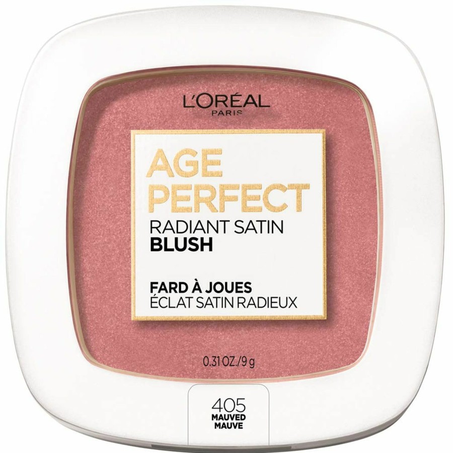 Makeup L'Oreal Paris | L'Oreal Paris Age Perfect Radiant Satin Blush With Camellia Oil, Rosewood