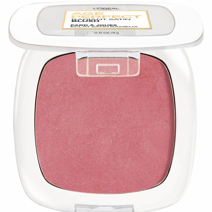 Makeup L'Oreal Paris | L'Oreal Paris Age Perfect Radiant Satin Blush With Camellia Oil, Rosewood