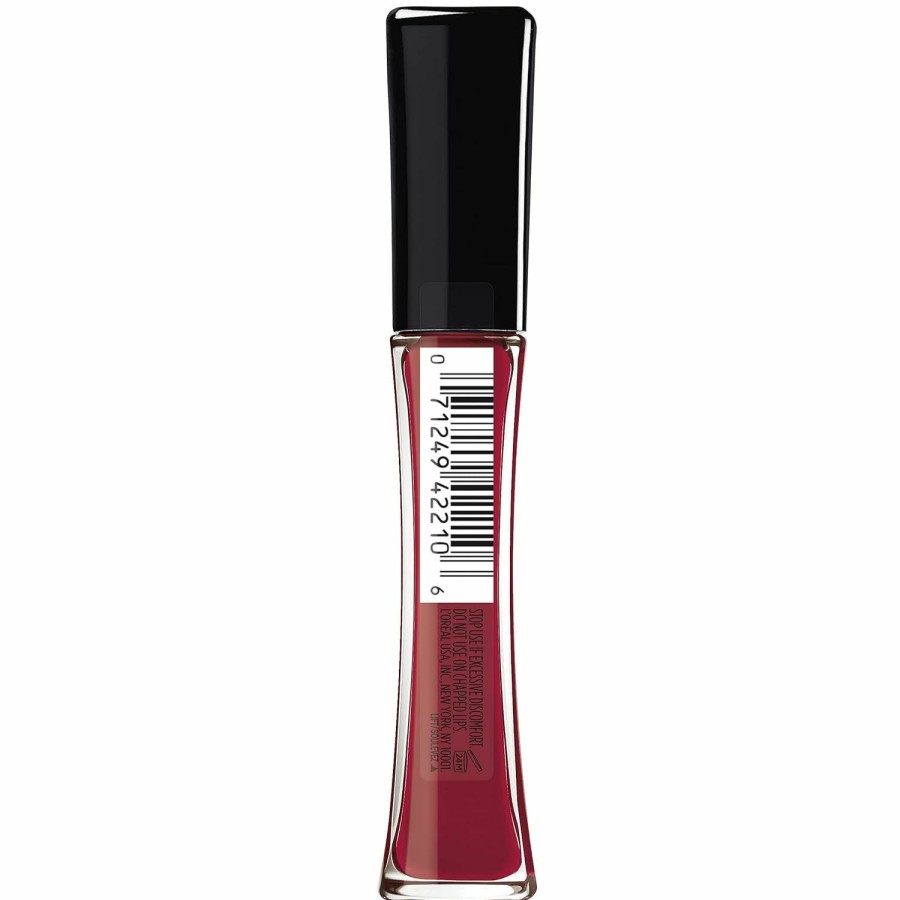 Makeup L'Oreal Paris | L'Oreal Paris Infallible Pro Gloss Plump Lip Gloss With Hyaluronic Acid, Long Lasting Plumping Shine, Lips Look Instantly Fuller And More Plump, Flush, 0.21 Fl. Oz.