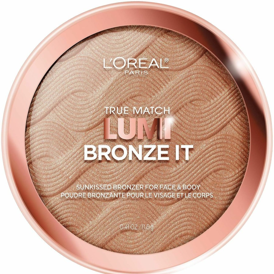 Makeup L'Oreal Paris | L'Oreal Paris Cosmetics True Match Lumi Bronze It Bronzer For Face And Body, Light, 0.41 Fluid Ounce