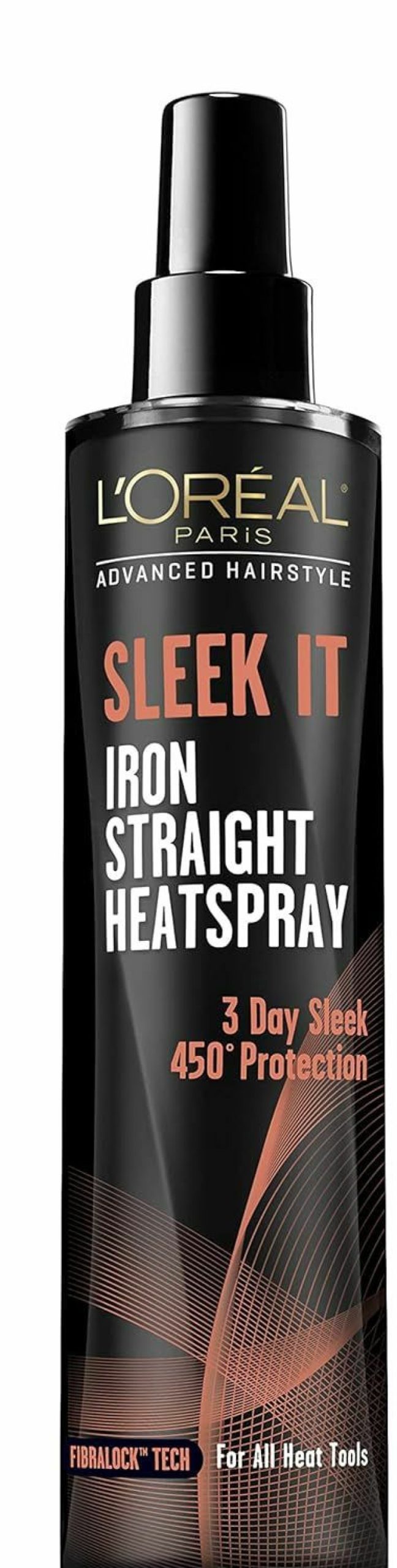 Hair Care L'Oreal Paris | L'Oreal Paris Advanced Hairstyle Sleek It Iron Straight Heat Spray, 5.7 Ounce