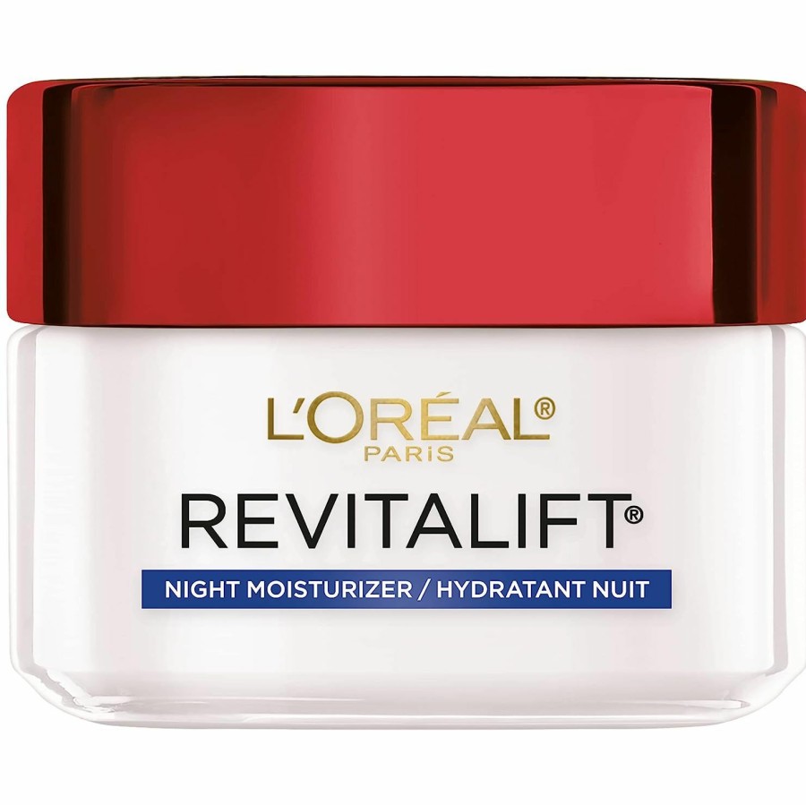 Beauty Essentials L'Oreal Paris | L'Oreal Paris Revitalift Anti-Wrinkle And Firming Face Night Cream, Pro Retinol 1.7 Oz