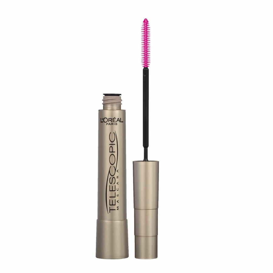 Best Sellers L'Oreal Paris | L'Oreal Paris Makeup Telescopic Original Lengthening Mascara, Black, 0.27 Fl Oz (1 Count)