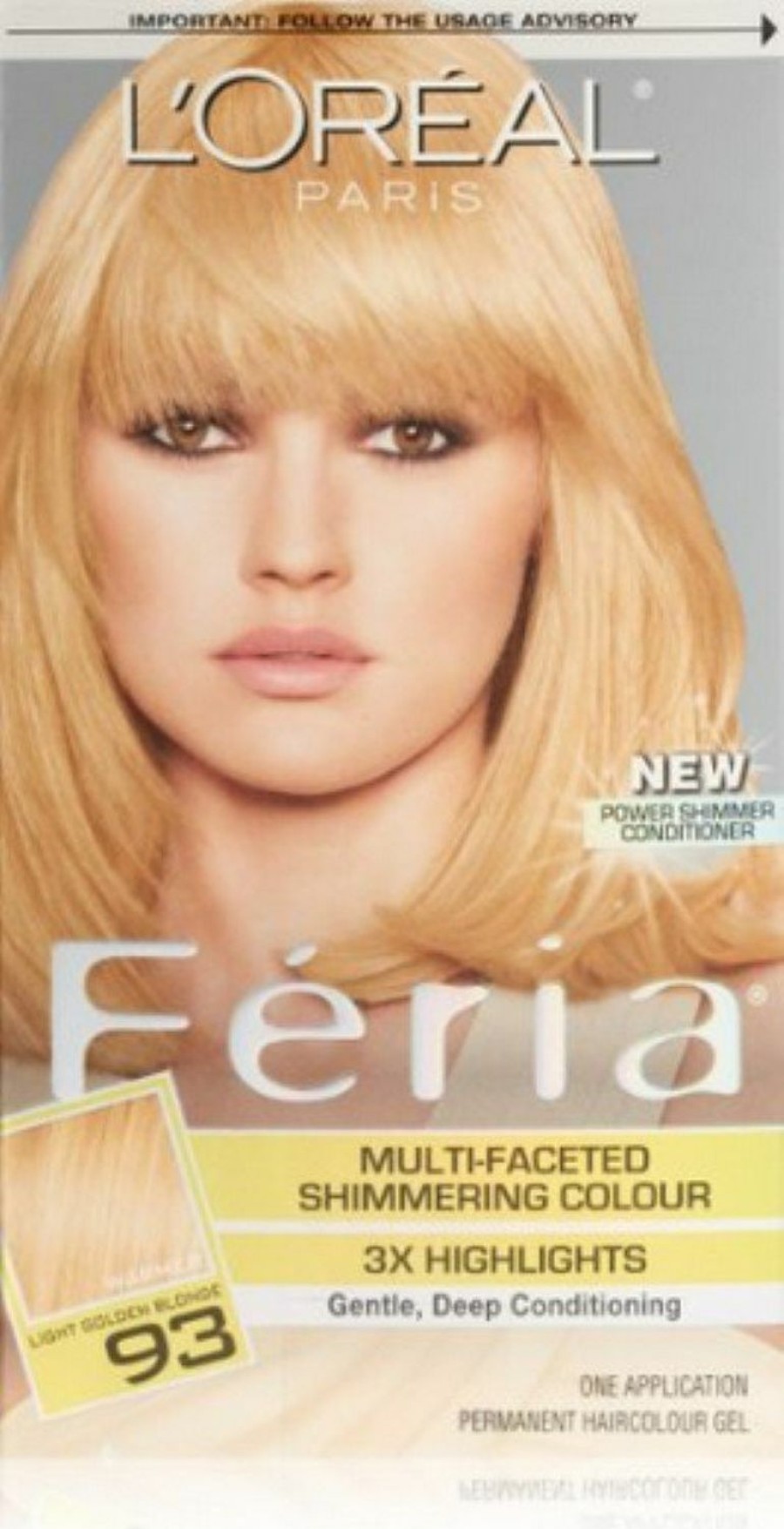 Hair Color L'Oreal Paris | L'Oreal Paris Feria Platinum Bounce Bond ...