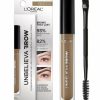 Beauty Essentials L'Oreal Paris | L'Oreal Paris Unbelieva-Brow Longwear Waterproof Tinted Brow Gel, Smudge-Resistant, Transfer- Proof, Quick Drying, Easy And Quick Application With Precise Brush, Dark Brunette, 0.15 Fl. Oz.