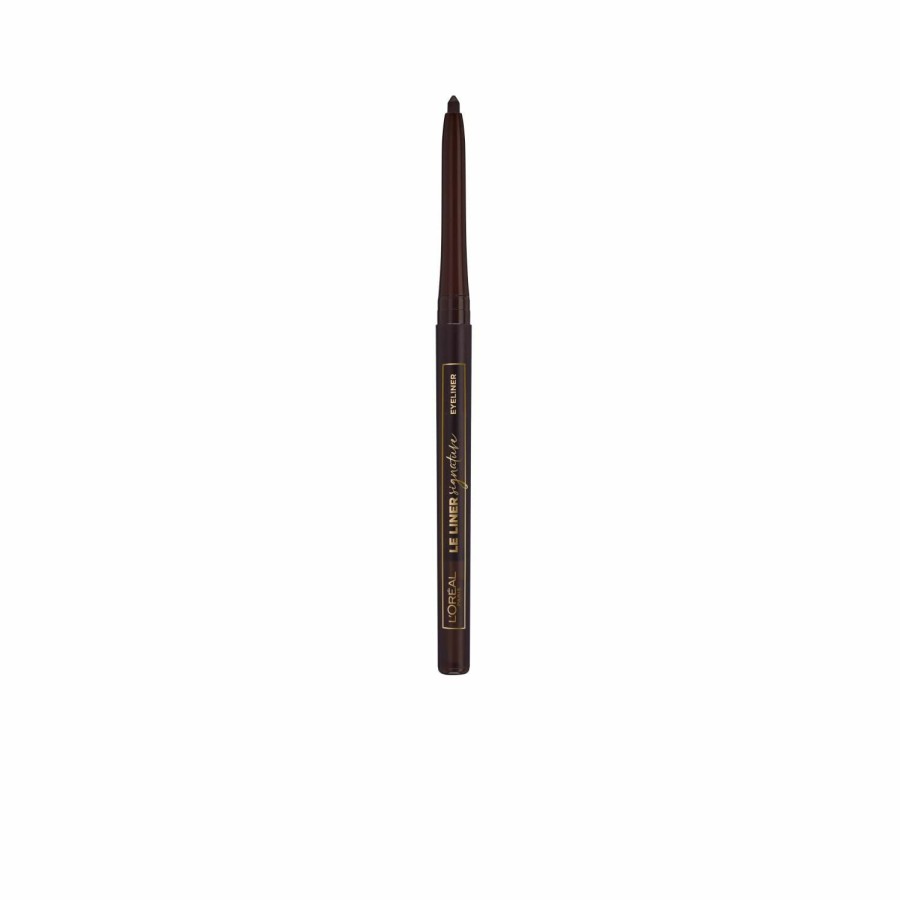 Beauty Essentials L'Oreal Paris | L'Oreal Paris Makeup Le Liner Signature Mechanical Eyeliner, Easy-Glide, Smudge Resistant, Bold Color, Long Lasting, Waterproof Eyeliner, Violet Wool, 0.011 Oz., 1 Count