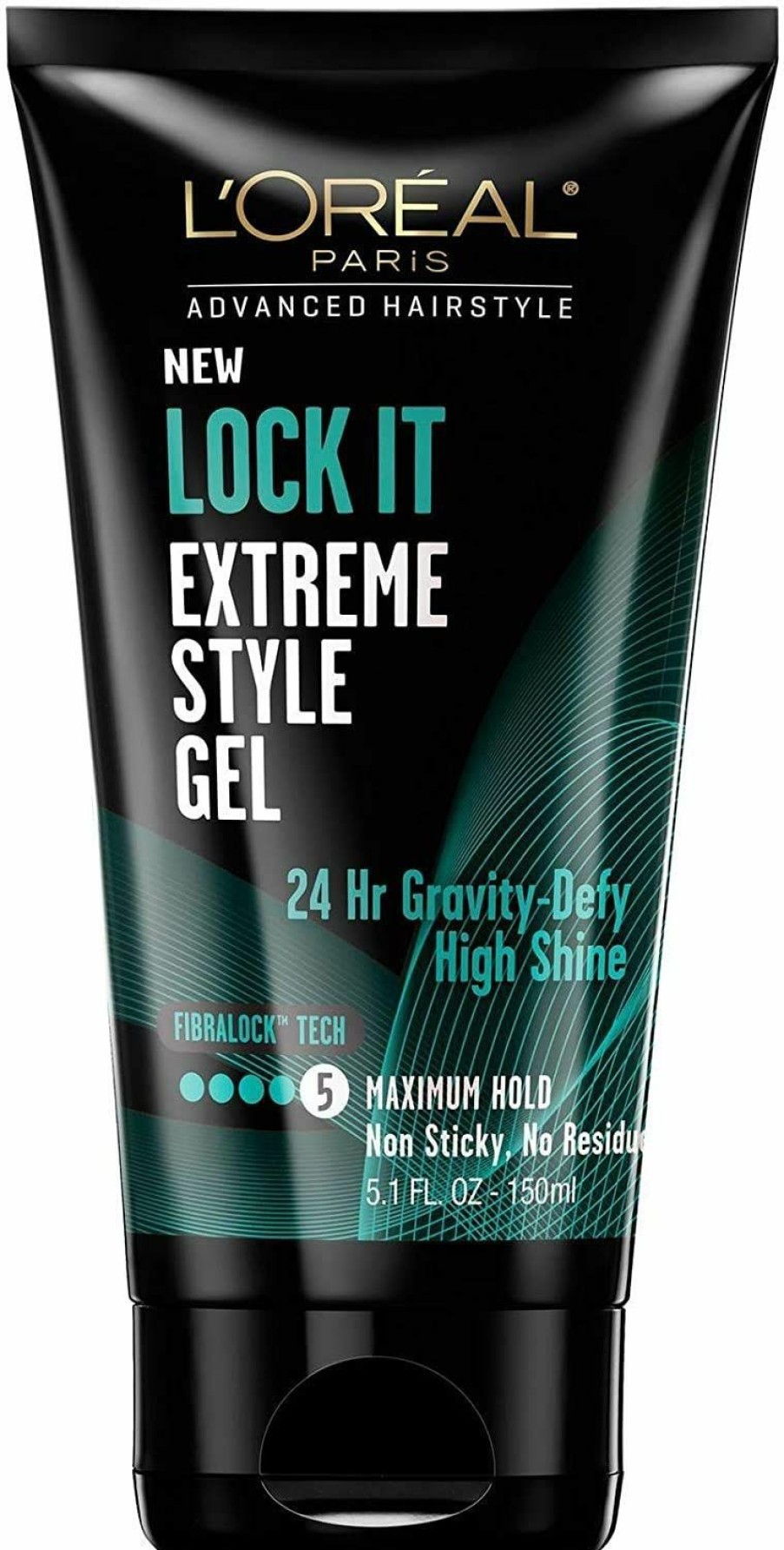 Best Sellers L'Oreal Paris | L'Oreal Paris Advanced Hairstyle Lock It Extreme Style Gel, 5.1 Fl; Oz.