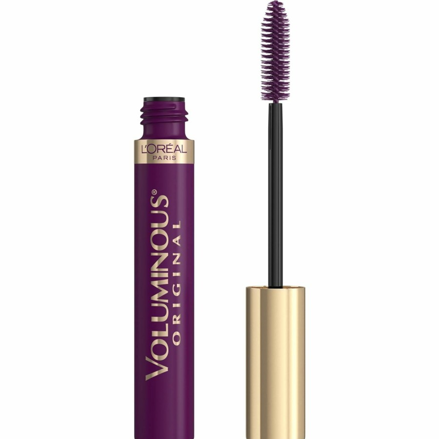 Makeup L'Oreal Paris | L'Oreal Paris Makeup Voluminous Original Volume Building Mascara, Carbon Black, 0.26 Fl Oz