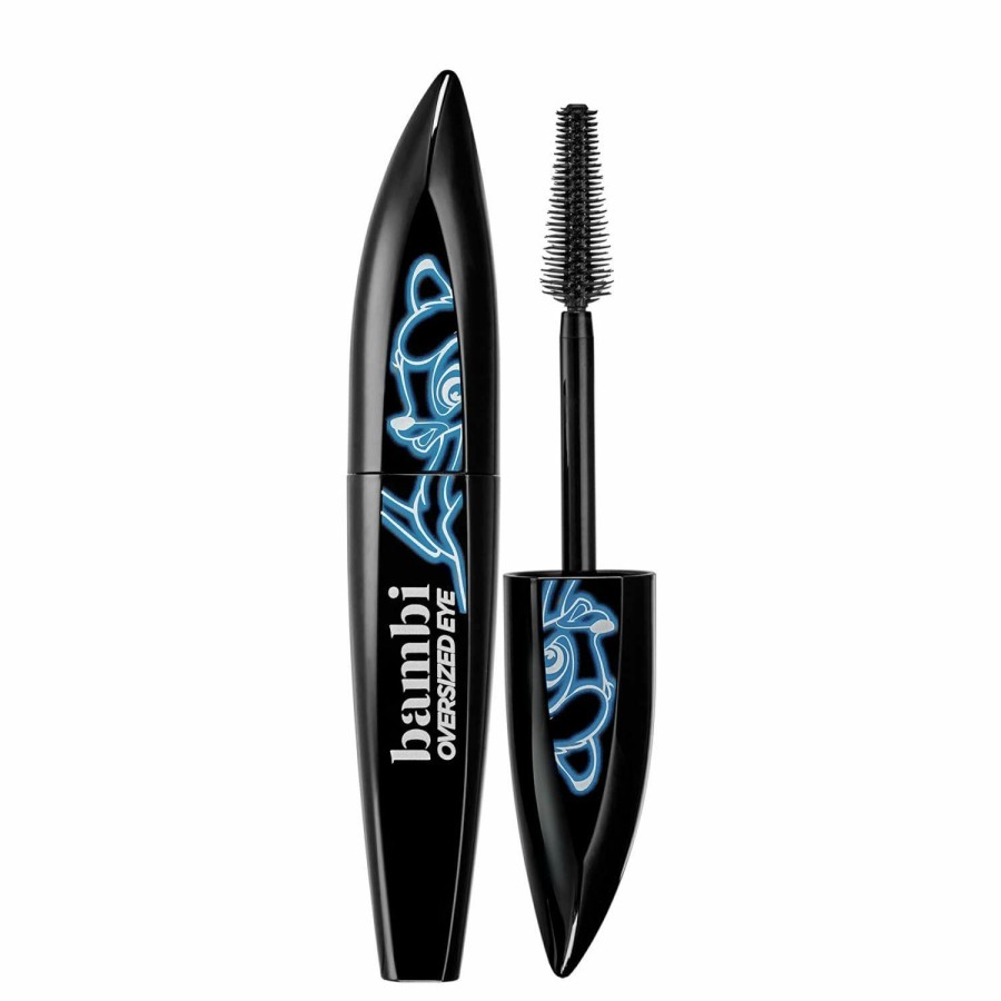 Makeup L'Oreal Paris | L'Oreal Paris Makeup Bambi Eye Mascara, Lasting Volume, Length & Lift, Doe-Eye Definition, No Clumping, Washable, Blackest Black 0.21 Fl Oz