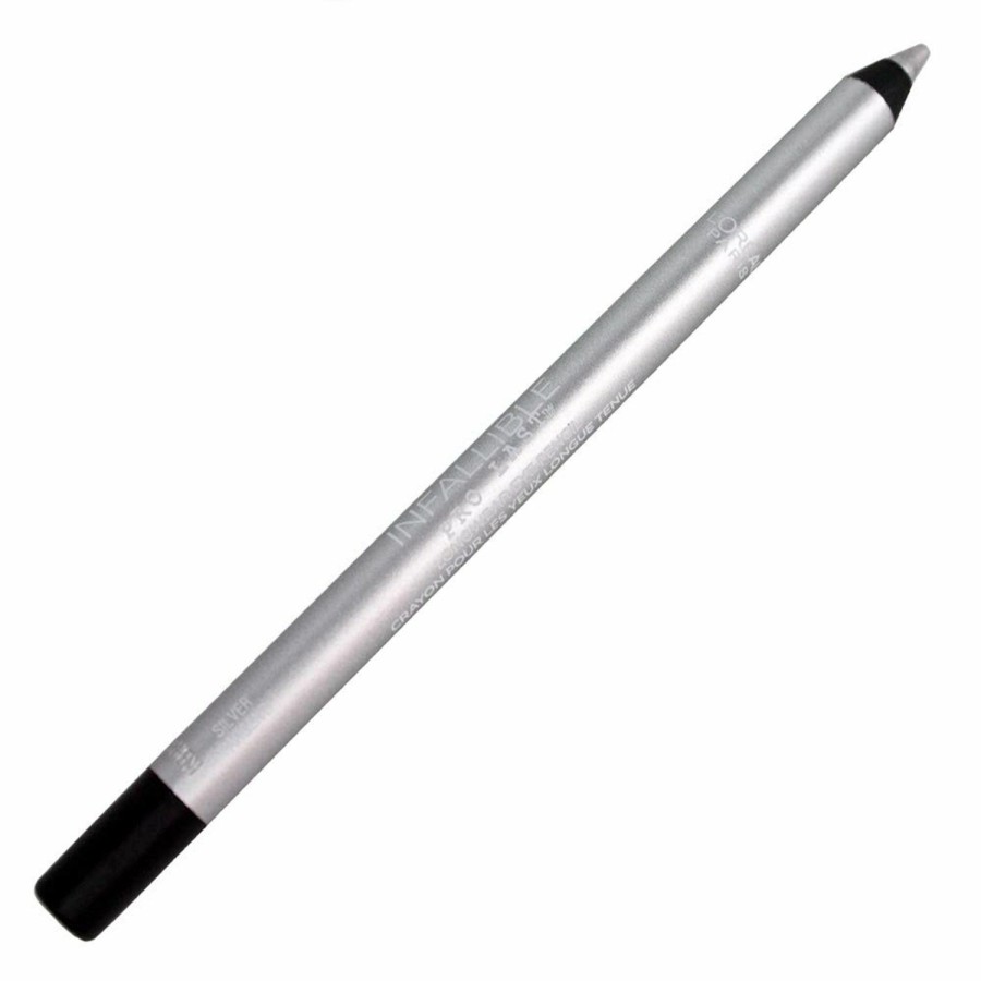 Makeup L'Oreal Paris | L'Oreal Paris Makeup Infallible Pro-Last Pencil Eyeliner, Waterproof And Smudge-Resistant, Glides On Easily To Create Any Look, Black Shimmer, 0.042 Oz.