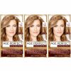 Hair Color L'Oreal Paris | L'Oreal Paris Excellence Age Perfect Layered Tone Flattering Color, 8N Medium Natural Blonde Set (Packaging May Vary)