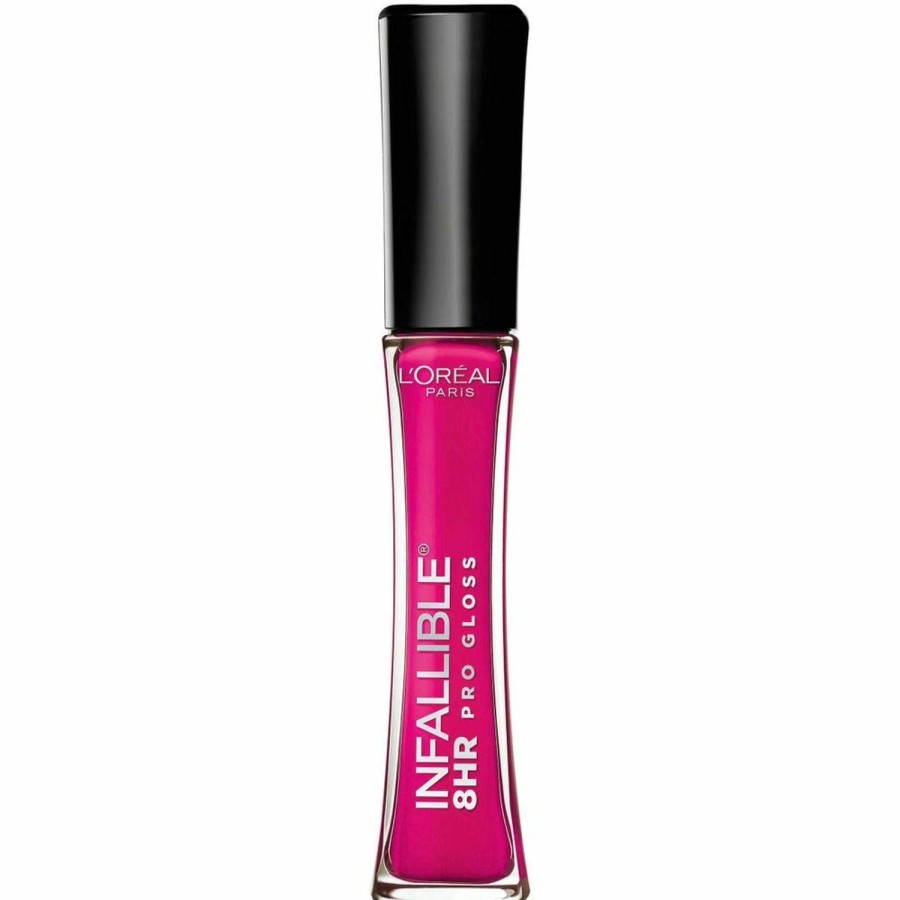 Makeup L'Oreal Paris | L'Oreal Paris Makeup Infallible 8 Hour Hydrating Lip Gloss, Truffle, 0.21 Fl Oz